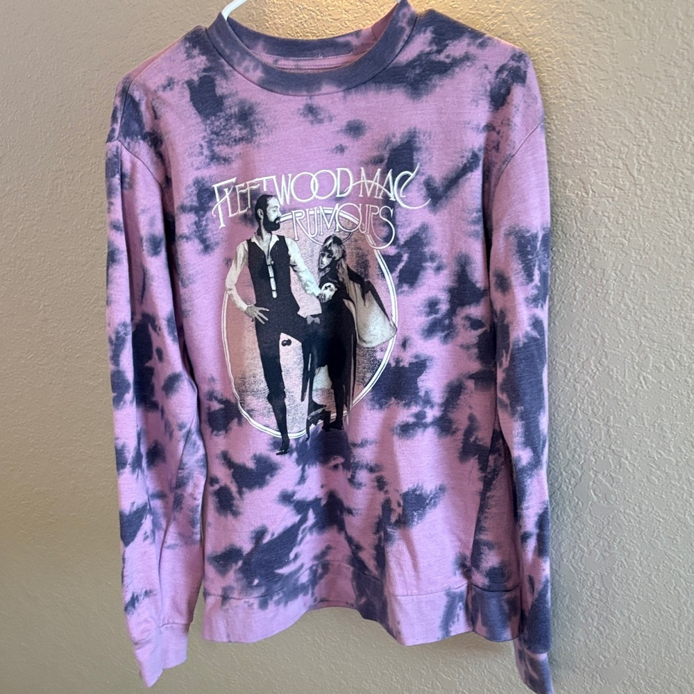 Fleetwood Mac Graphic Tie-Dye Sweatshirt